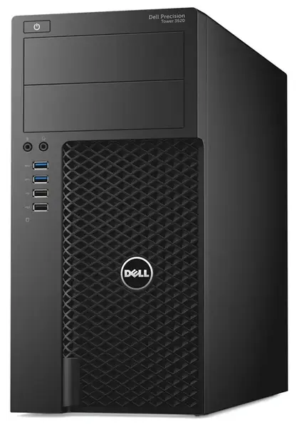 Calculator Sistem PC Refurbished Dell Precision 3620 Tower, Intel Core i5-6600 3.30 - 3.90GHz, 8GB DDR4, 1TB HDD SATA, Intel HD Graphics 530 On-board