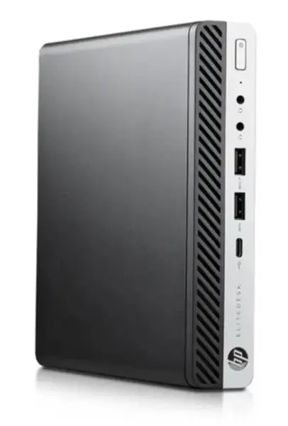 Calculator Sistem PC Refurbished HP EliteDesk 800 G4 Mini PC, Intel Core i3-8100T 3.10GHz, 8GB DDR4, 128GB SSD + Windows 11 Home