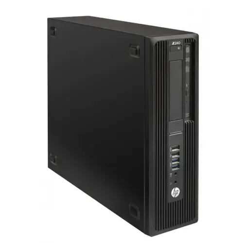 Calculator Sistem PC Refurbished Workstation Refurbished HP Z240 SFF, Intel Core i7-7700 3.60 - 4.20GHz, 8GB DDR4, 256GB SSD, Windows 10 Pro