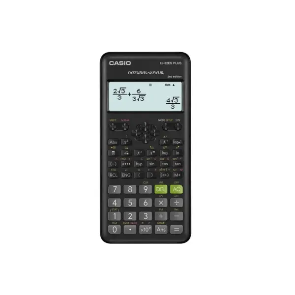 Calculator stiintific 252 functii Casio FX-82ES Plus negru Calculator stiintific 252 functii Casio FX-82ES Plus negru