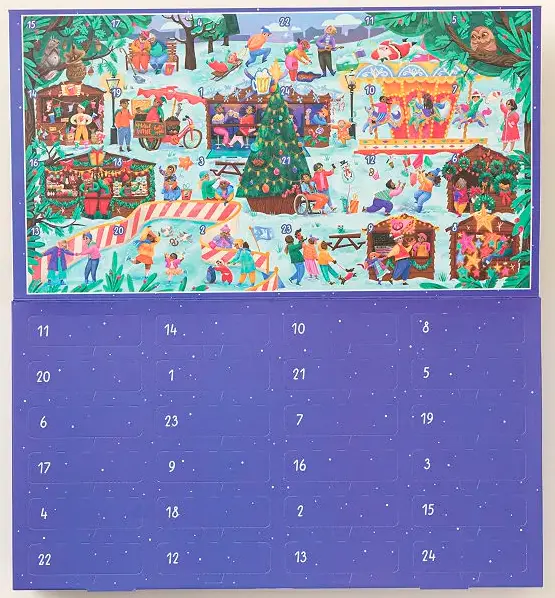 Calendar advent - Through the Christmas Market Puzzle | Professor Puzzle