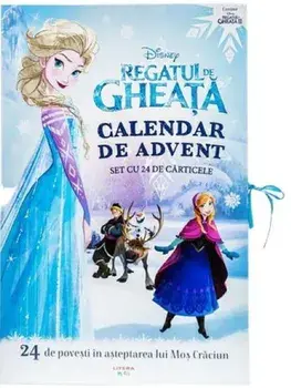 Calendar de Advent. Set cu 24 de carticele. 24 de povesti in asteptarea lui Mos Craciun. Regatul de Gheata/***