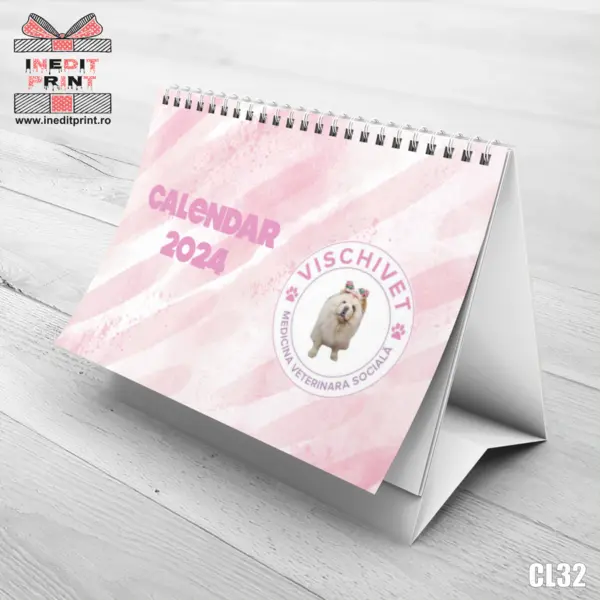 Calendar de birou personalizat A5 CL32