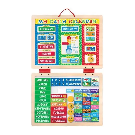 Calendar magnetic Activitatile zilnice - Melissa Doug