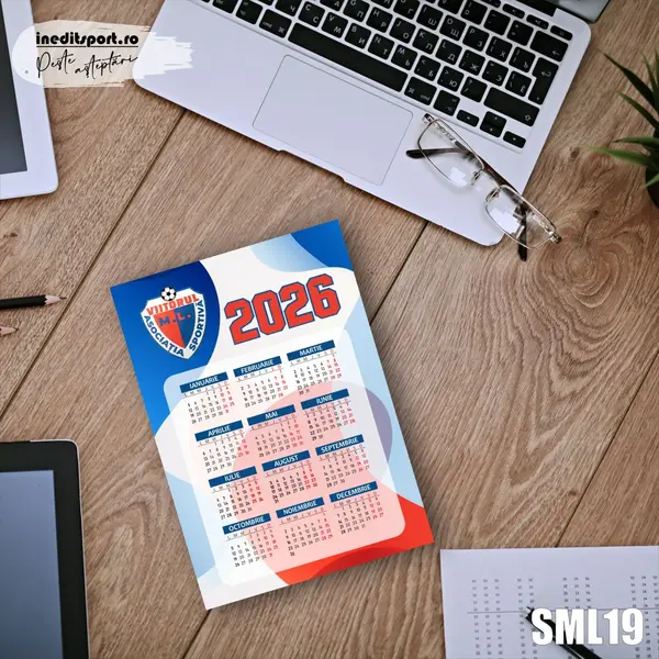 Calendar magnetic personalizat Asociatia Sportiva Viitorul M.L. SML19