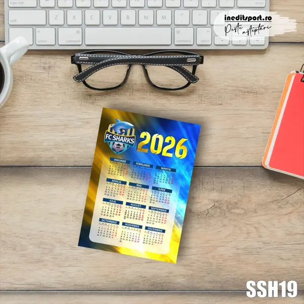 Calendar magnetic personalizat F.C. Sharks SSH19