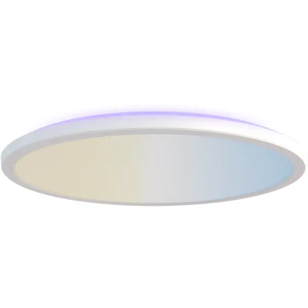 Calex Lampa de plafon LED Calex Smart Halo, 40cm, RGB, lumina alba calda, 25W, plastic, IP20, clasa D, Alb