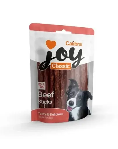 CALIBRA Dog Joy Classic Beef Sticks 250 g batoane semi‑umede de vită pentru câini