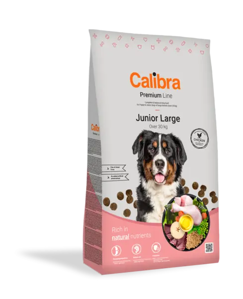 Calibra Dog Premium Line Junior Large, 3 kg