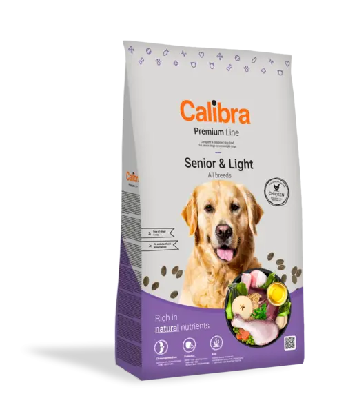 Calibra Dog Premium Line Senior & Light, 3 kg
