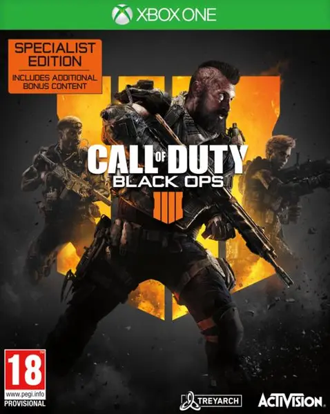 Call Of Duty Black Ops 4 Specialist Wii U|Xbox One|Xbox 360|PlayStation 3|PC