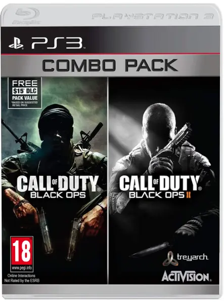 Call Of Duty Black Ops Black Ops II 2 Combo Pack Wii U|Xbox One|Xbox 360|PlayStation 3|PC