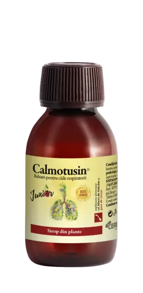 Calmotusin Junior cu gust de cirese, 100ml, Dacia Plant