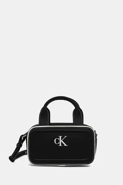 Calvin Klein geantă crossbody pentru femei cu imitație de piele