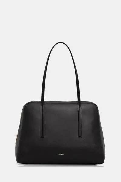 Calvin Klein geantă shopper pentru femei, cu imitație de piele