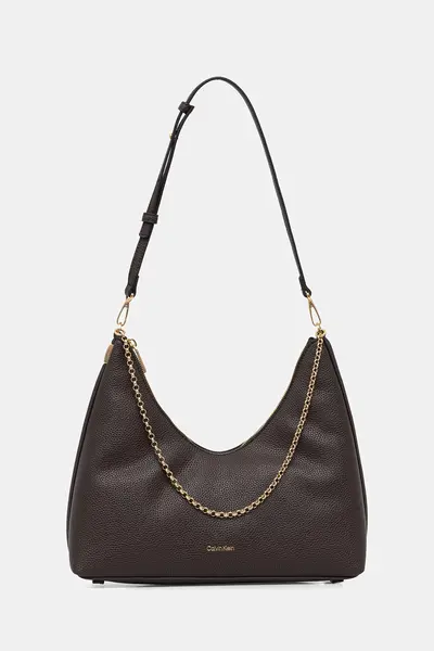 Calvin Klein hobo bag pentru femei cu imitație de piele