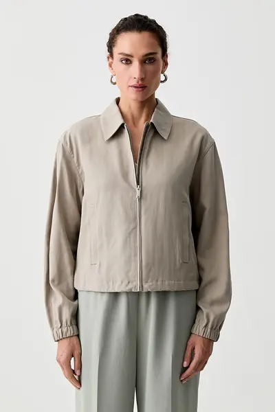Calvin Klein jachetă scurtă pentru femei, cu in