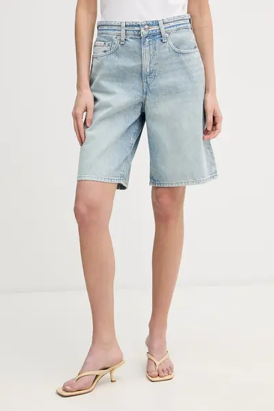 Calvin Klein Jeans bermude pentru femei din denim