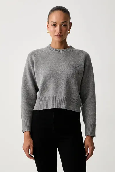 Calvin Klein Jeans pulover pentru femei cu amestec de lână