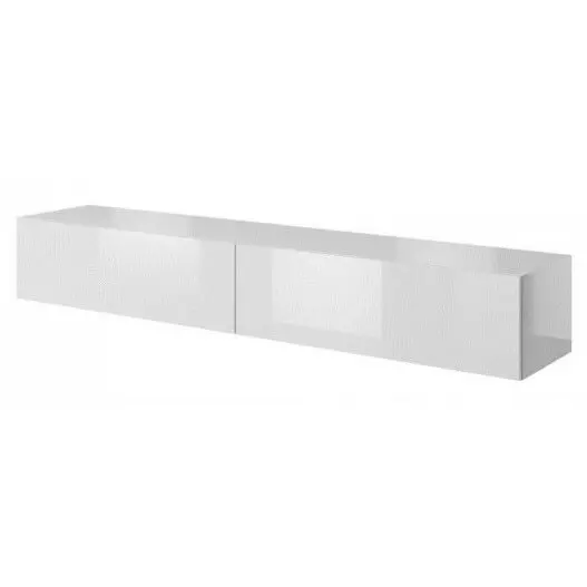 Cama MEBLE Comoda TV,Cama Meble Slide 200, MDF, 30x40x200cm, Alb