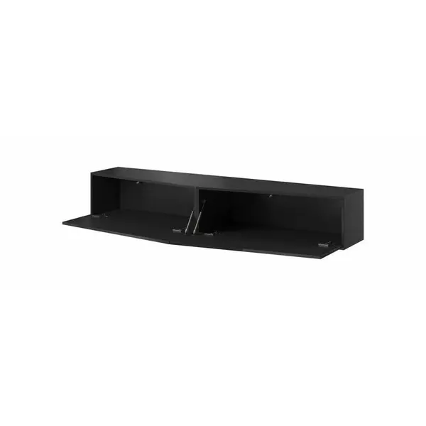 Cama MEBLE Comoda TV Cama Meble Vigo Slant 180cm (2x90) , Negru