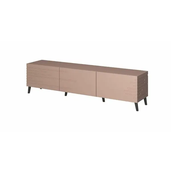Cama MEBLE Dulap Cama Meble RTV Nova, 186x40x48, Roz mat