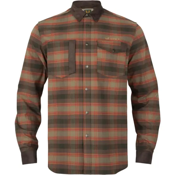 Camasa Aivak L/S Autumn Orange Check