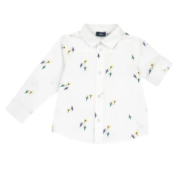Camasa Chicco cu broderii, 54743-68MC