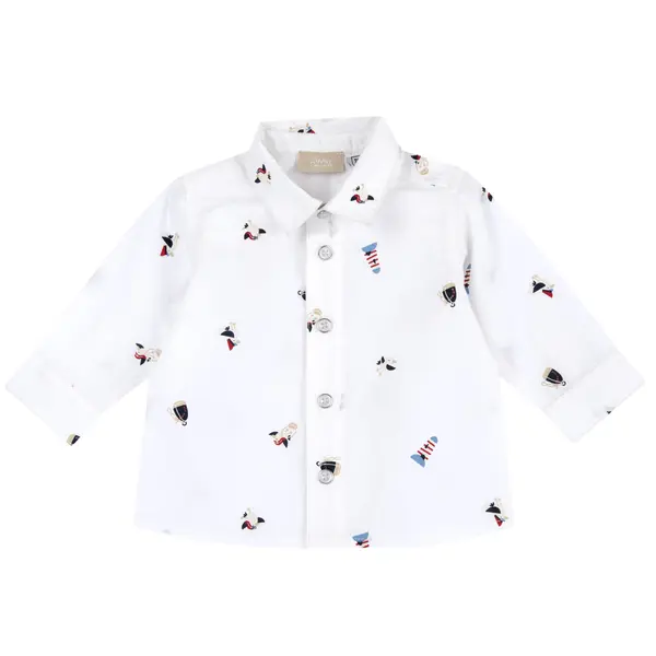 Camasa Chicco cu broderii, 54751-68MFCO