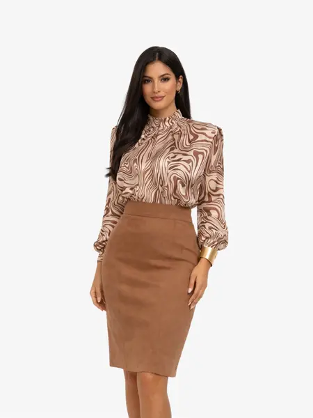 Camasa Eleganta "Aida", Maro - XL
