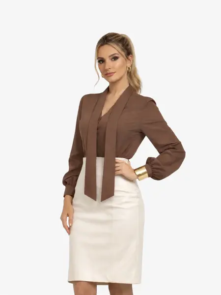 Camasa Eleganta “Bernice”, Maro - S
