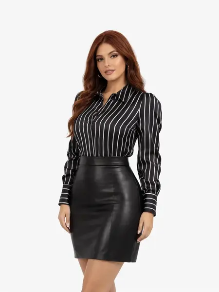 Camasa Eleganta “Oniela”, Negru - M