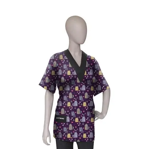 Camasa Purple ARTERO Fashion Professional Line - XL