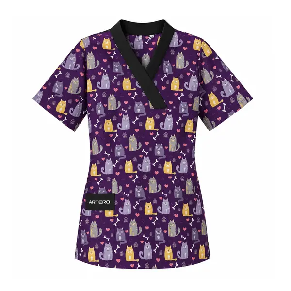 Camasa Purple ARTERO Fashion Professional Line - XXL