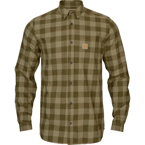 Camasa Scandinavian L/S Dark Olive Check