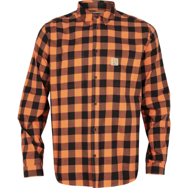 Camasa Scandinavian L/S Mandarin Check