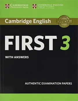 Cambridge English First 3 Student's Book with Answers, Paperback/***
