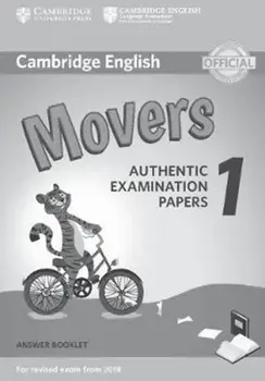 Cambridge English Movers 1 for Revised Exam from 2018 Answer Booklet. Authentic Examination Papers, Paperback/***