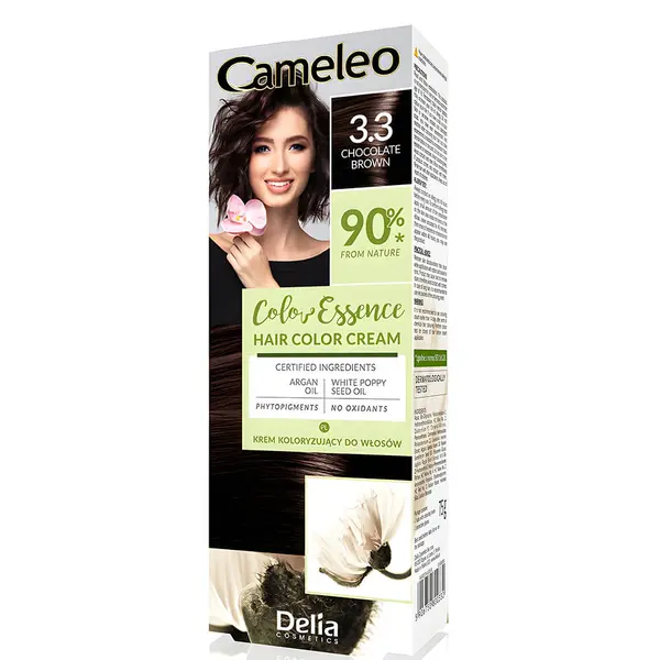 Cameleo Color Essence Hair Color Cream 75g - 3.3 Chocolate Brown