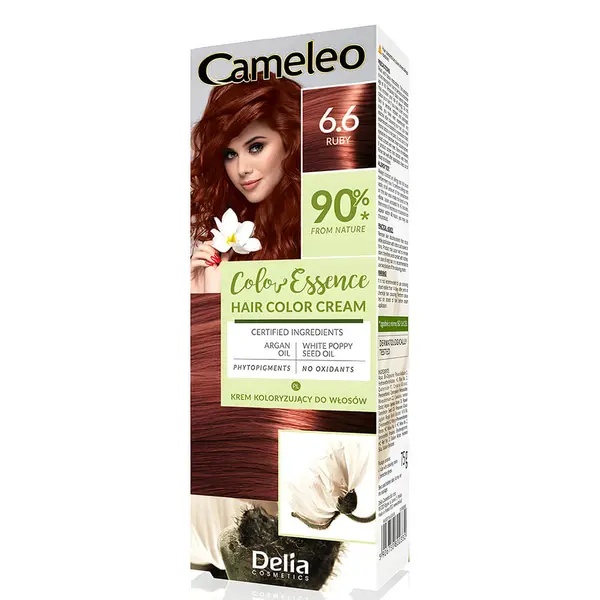 Cameleo Color Essence Hair Color Cream 75g - 6.6 Ruby