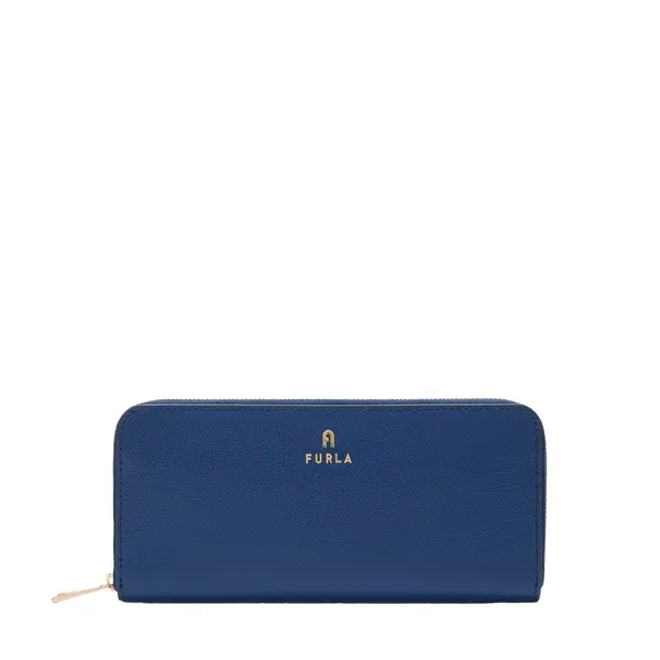 Camelia l zip around slim indigo + corolla