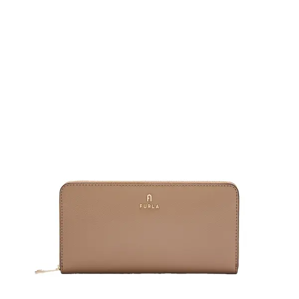 Camelia xl zip around greige