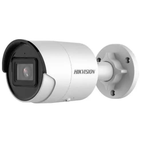 Camera 4K IP AcuSense Hikvision DS-2CD2086G2-IU, 8MP, lentila 2.8mm, Darkfighter, IR 30m, microfon, slot card 256GB, PoE, IP66