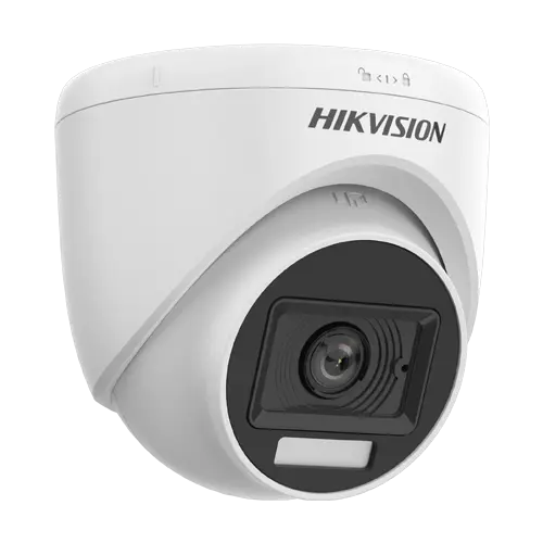 Camera analog 4K, lentila 2.8mm, IR 20m, WL 20m, TVI/AHD/CVI/CVBS - HIKVISION DS-2CE76U0T-LPF-2.8mm