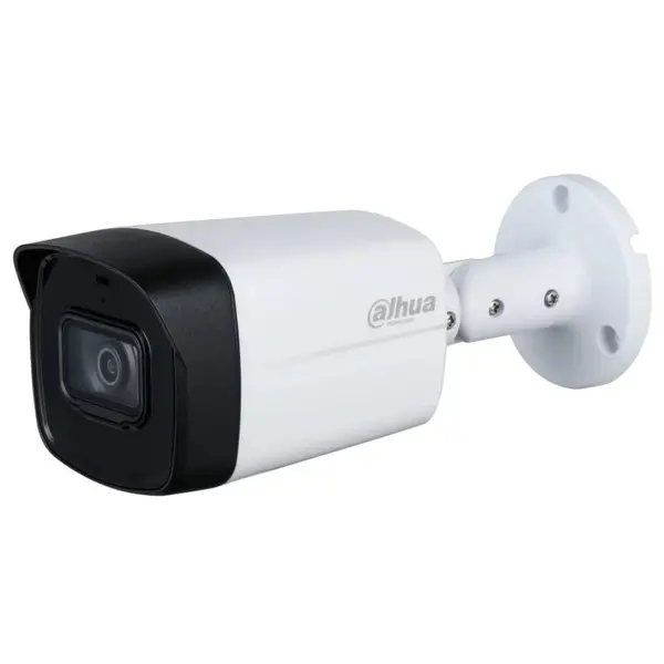 Camera analog bullet HDCVI Dahua, 2MP, Smart IR 60m, lentila 6mm, microfon, Super Adapt, IP67, HAC-HFW1200TLM-I6-A-0600B-S6