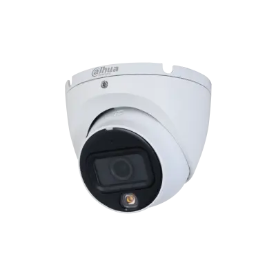 Camera analog Dahua Dome 4K 8MP, Smart Dual Light, Full-color, IR 20 m, lentila 2.8 mm, microfon - HAC-HDW1801TLM-IL-A-0280B-S2