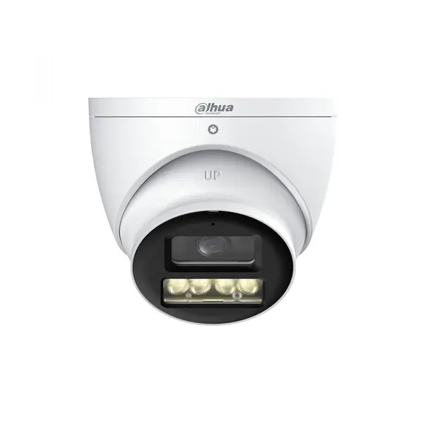Camera analog Dahua, Dome, 5MP, Smart Dual Light, IR 40m, microfon, IP67 - HAC-HDW1500T-IL-A-0280B-S3