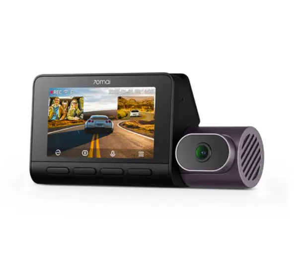 Camera auto 70mai 4K fata-spate 1080P interior GPS WiFi 6 4G Ready microSD, T800-2-256G