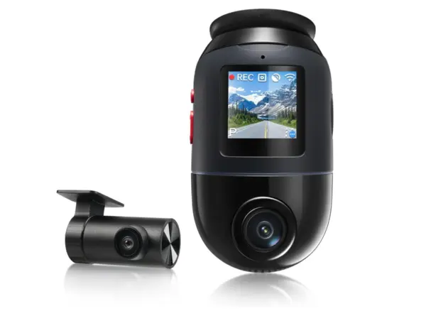 Camera auto duala DVR 70MAI, Dual, 4K, GPS, Wi-Fi, G-Senzor, X800-2BK-SD128