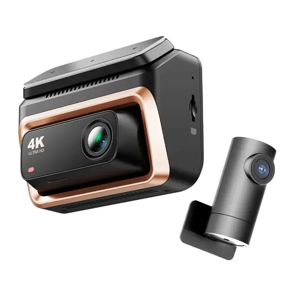 Camera auto DVR fata-spate DDPAI-Z90 Master Dual, 4K+4K, Supercapacitor, Memorie interina 64GB, Sony STARVIS 2, Wi-Fi 5GHz, GPS, parcare 24/7